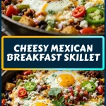 cheesy mexican breakfast skillet