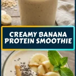 Creamy Banana Protein Smoothie