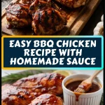 Easy BBQ Chicken Recipe with Homemade Sauce