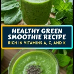 healthy green smoothie recipe