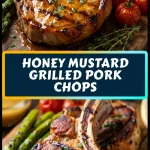 Honey Mustard Grilled Pork Chops