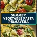 summer vegetable pasta primavera