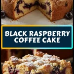 Black Raspberry Coffee Cake