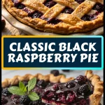 Classic Black Raspberry Pie