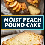 Moist Peach Pound Cake